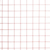 Kanaverkko teräs PVC pinnoitteella 25x0,5 m punainen