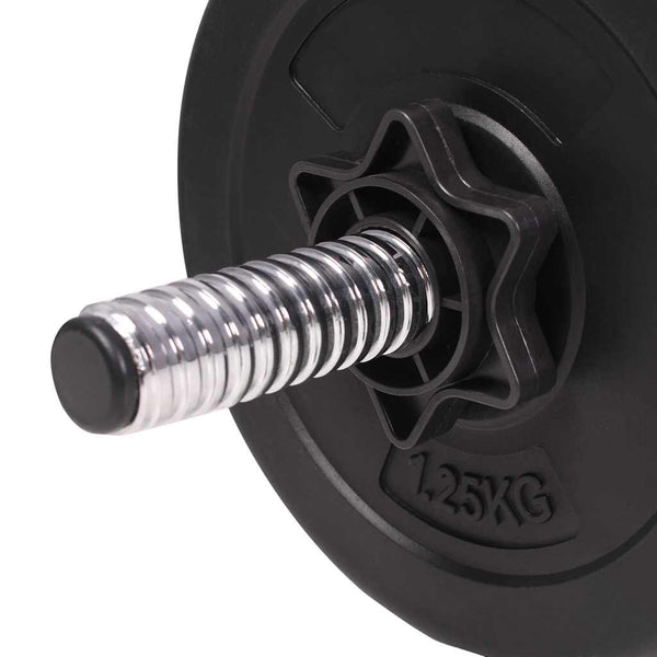 Kuntopenkki painotelineellä, levy- ja käsipainosarja 90 kg