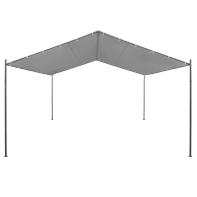 Paviljonki teräs 400x400x260 cm antrasiitti