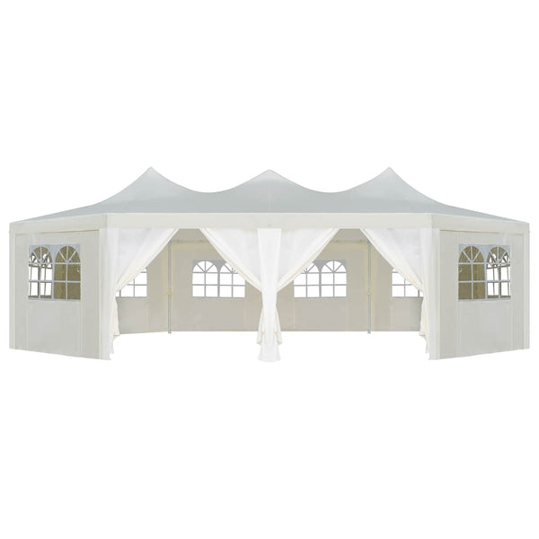 Paviljonkikangas valkoinen 448 x 320 cm Polyesteri
