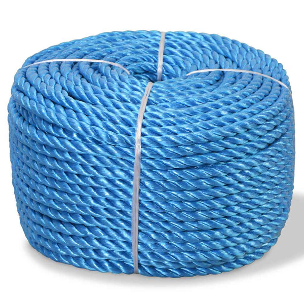 Punottu Köysi Polypropeeni 16 mm 100m Sininen