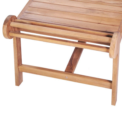 Sohvapöytä 100x50x45 cm täysi tiikki