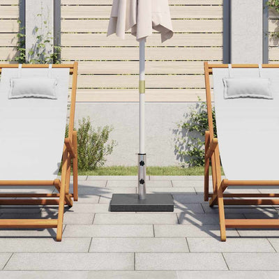 Musta aurinkovarjon alusta Iordache 28,5 kg (neliömäinen)