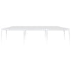 Valkoinen juhlateltta Grina 3x9 m (pe)