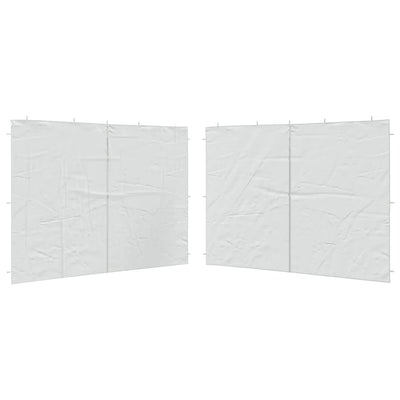 Valkoinen juhlateltan sivuseinä vetoketjulla Miuriufe (2 kpl pe)