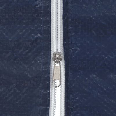 Sininen juhlateltan sivuseinä vetoketjulla Miuriufe (2 kpl pe)