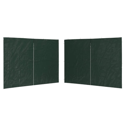 Vihreä juhlateltan sivuseinä vetoketjulla Miuriufe (2 kpl pe)