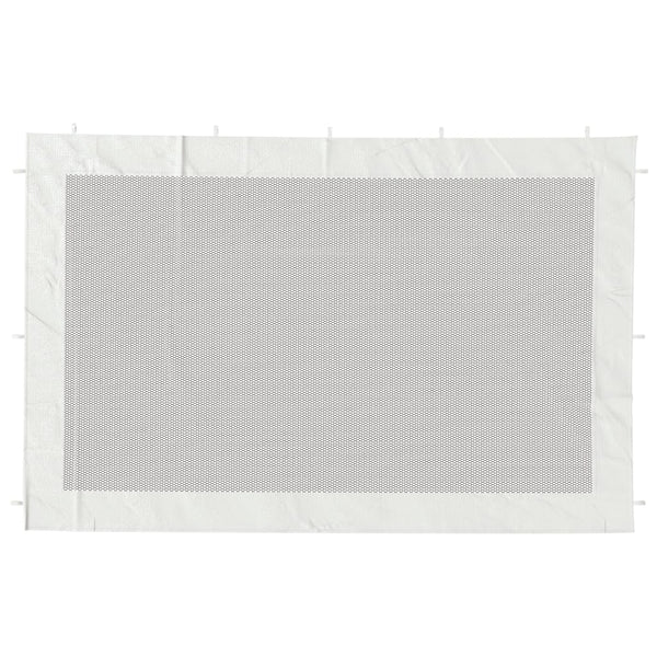 Valkoinen ja musta juhlateltan sivuseinä Matici (2 kpl verkkokangas)