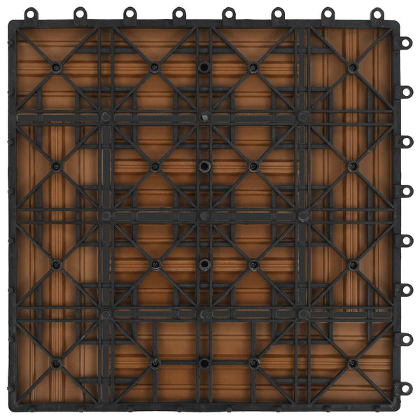 Laudat 11 kpl Tiikki 30 x 30 cm WPC