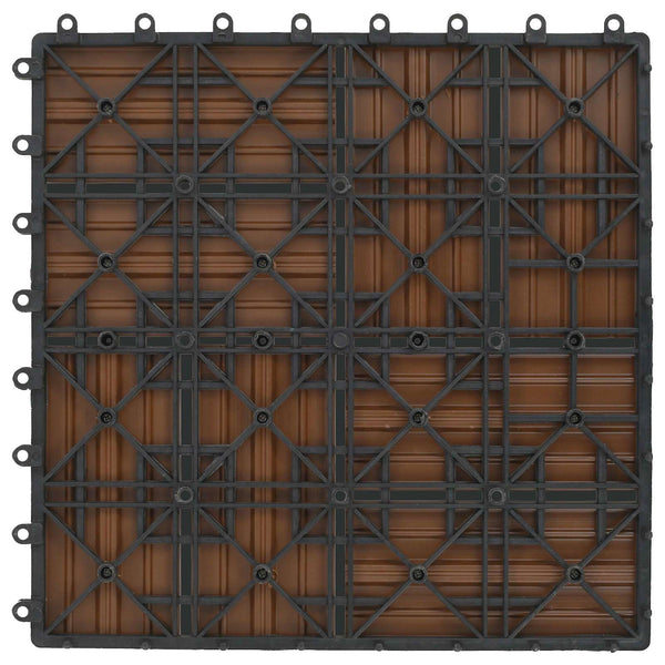 Laudat 11 kpl Tiikki 30 x 30 cm WPC