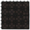 Laudat 11 kpl Tumma ruskea 30 x 30 cm WPC