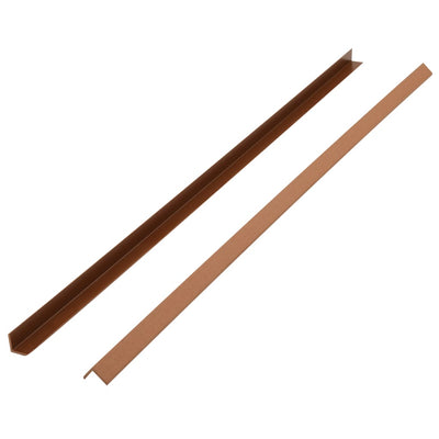 Vaaleanruskea terassin reunuslauta wpc Caplea 170cm