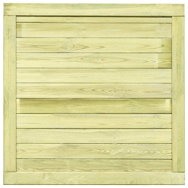 Puutarhaportti kyllästetty mänty 100x100 cm