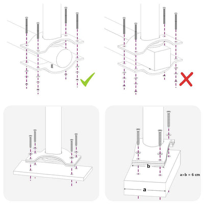 Kerma sisäänvedettävä terassin sivumarkiisi Bato 140x300cm