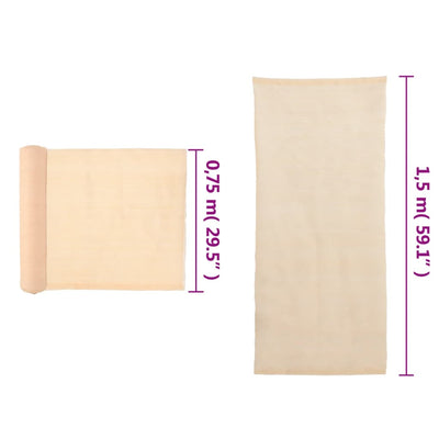 Näkösuoja HDPE 1,5x50 m beige