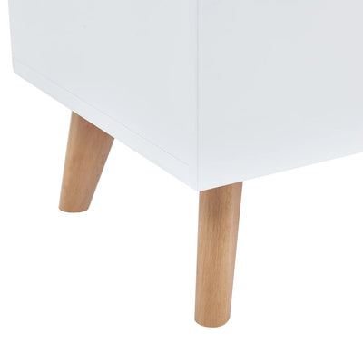 Senkki 160x40x70 cm MDF valkoinen