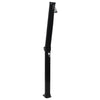 Musta kokoontaittuva aurinkovoimasuihku Deliuta 214cm (23 l)