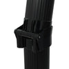 Musta kokoontaittuva aurinkovoimasuihku Deliuta 214cm (23 l)