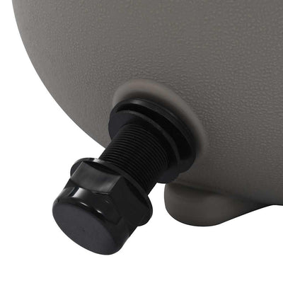 Harmaa uima-altaan hiekkasuodatin Raghila 350 mm (4-asento venttiilillä)