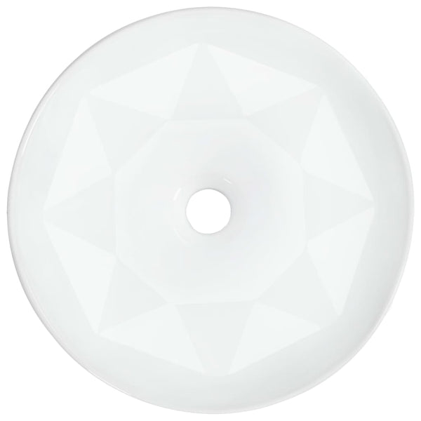 Valkoinen pesuallas Cioaza 36x14cm (keraaminen)