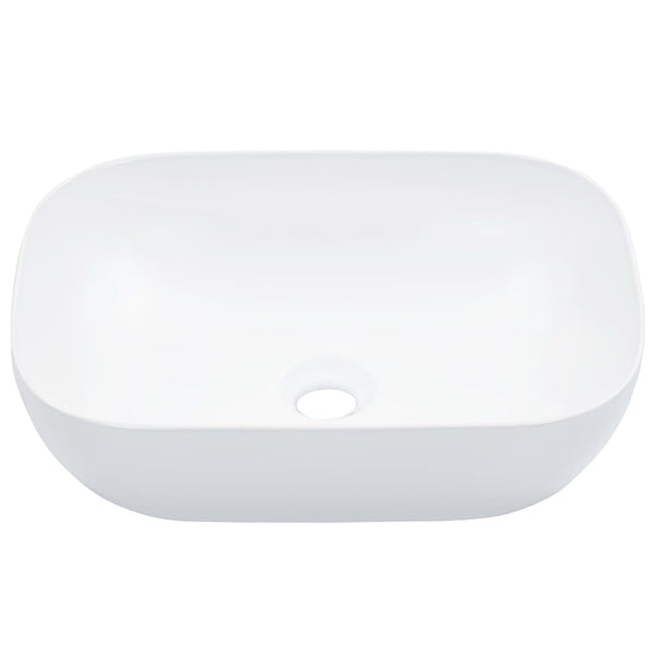 Valkoinen pesuallas Nadine 45,5x32x13cm (keraaminen)