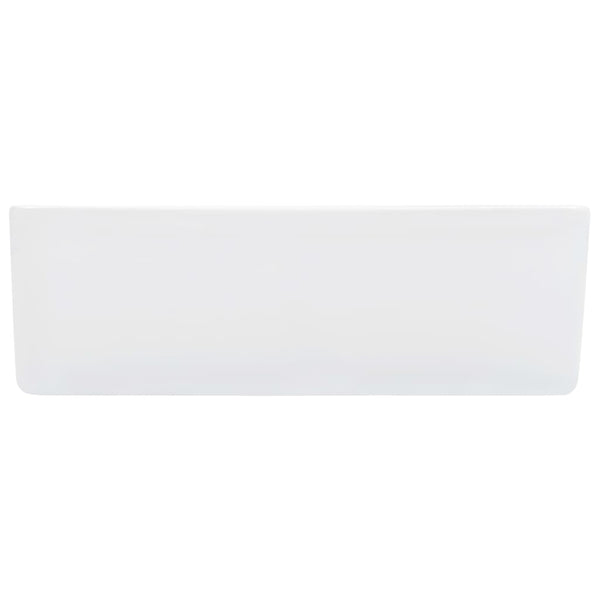 Valkoinen pesuallas Alyn 40x30x13cm (keraaminen)