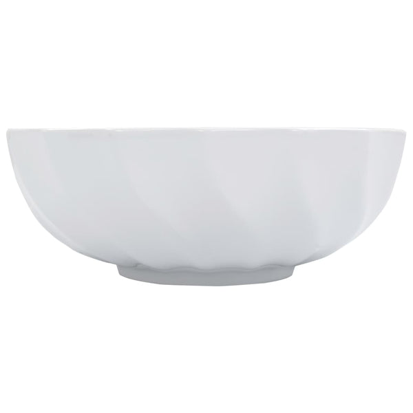 Valkoinen pesuallas Tohani 46x17cm (keraaminen)