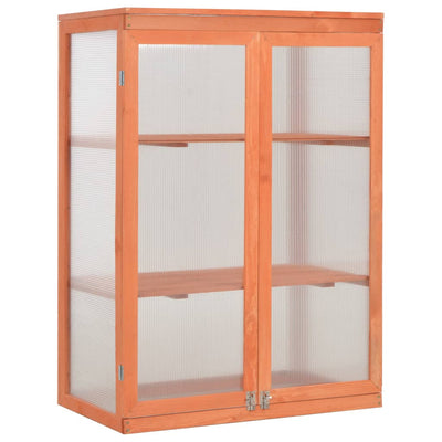 Kasvihuone puu 75 x 47 x 109 cm