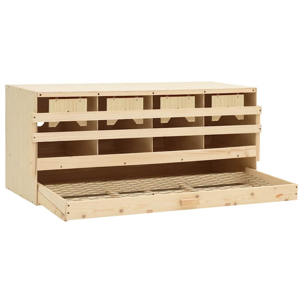 Kanan munintapesä 4 osastoa 106x40x45 cm mänty