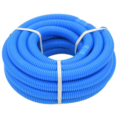 Uima-altaan letku kiinnikkeillä 38 mm 12 m sininen