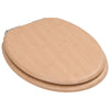 WC-istuin soft close kannella MDF bambukuvio
