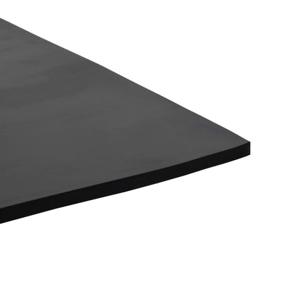 Lattiamatto liukumaton kumi Cojan 1,2x2 m 6 mm (sileä)