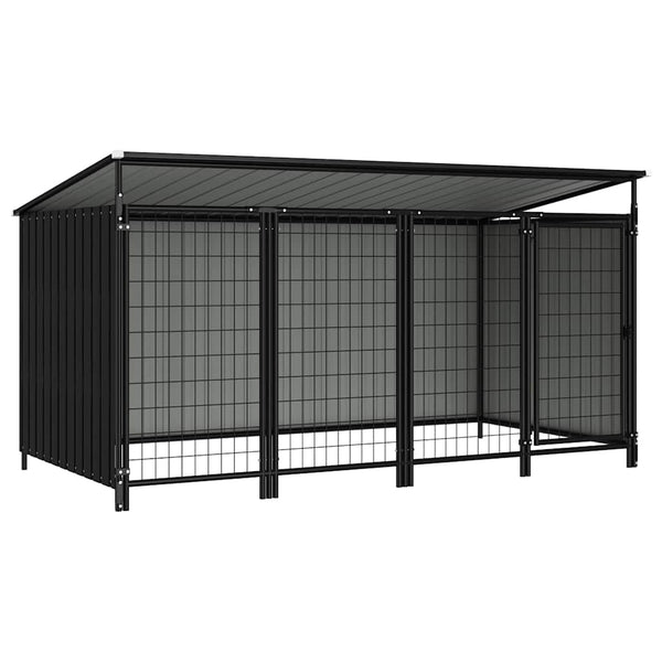 Koiran ulkohäkki 253x133x116 cm