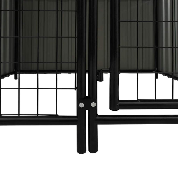 Koiran ulkohäkki 253x133x116 cm