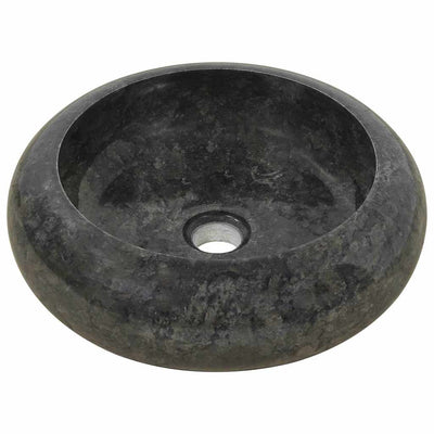 Musta pesuallas marmori Behigi 40x12cm