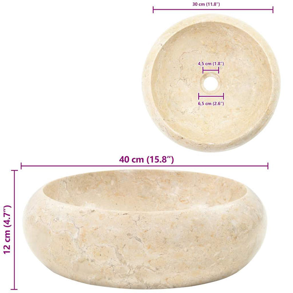 Pesuallas marmori 40x12 cm kerma