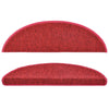 Porrasmatot 15 kpl Bordeaux'n punainen 56 x 17 x 3 cm