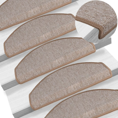 Vaaleanruskea porrasmatot Maurat 65x24x4cm (15 kpl)