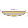 Porrasmatot 15 kpl 56x17x3 cm beige