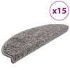 Porrasmatot 15 kpl 65x21x4 cm harmaa
