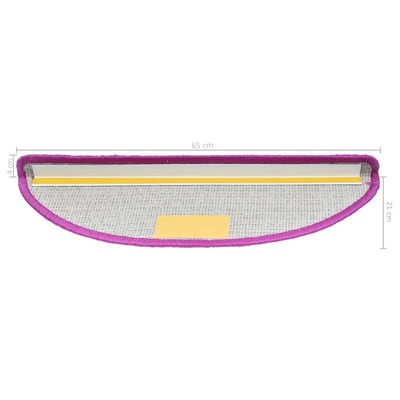 Porrasmatot 15 kpl 65x21x4 cm violetti