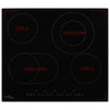 Keraaminen liesi 4 poltinta Varone 6600 W (kosketushallinta)