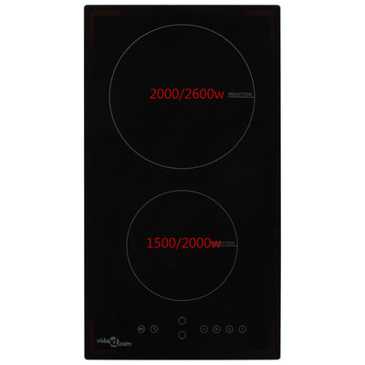 Lasi induktioliesi Agora 3 500 W (2 poltinta kosketushallinta)