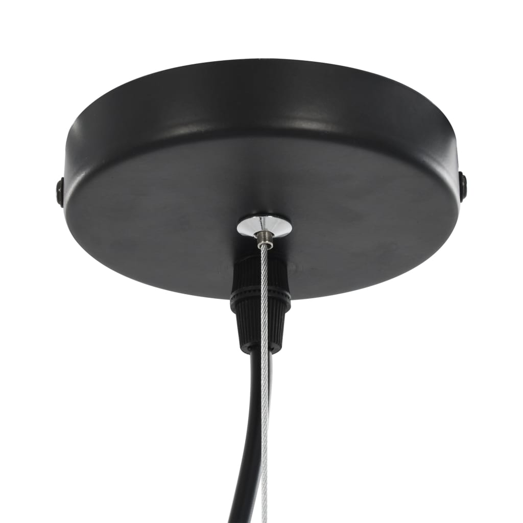 Musta ja kulta kattovalaisimet Andronica 40cm (2 kpl, puolipallomainen, e27)
