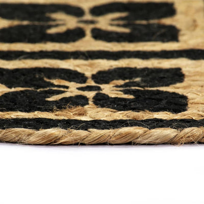 Musta tabletit Yong 38cm (6 kpl pyöreä juutti)