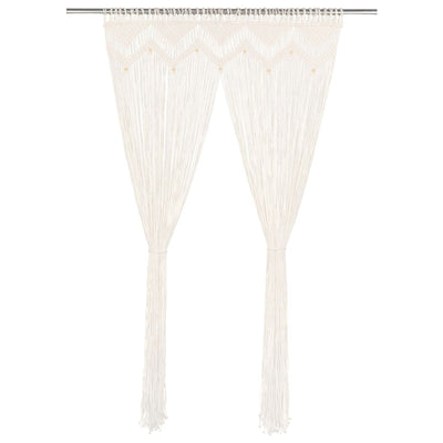 Macrame verho 140x240 cm puuvilla