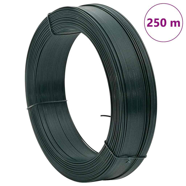 Aidan kiinnityslanka 250 m 2,3/3,8 mm teräs mustanvihreä
