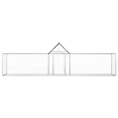 Galvanoitu kanahäkki Florita 5x1x1,5 m (teräs)