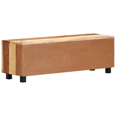 TV-taso 100x30x33 cm täysi kierrätetty puu