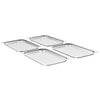 Ruostumaton teräs ruokavuoat Gerald GN 1/1 20 mm (4 kpl)